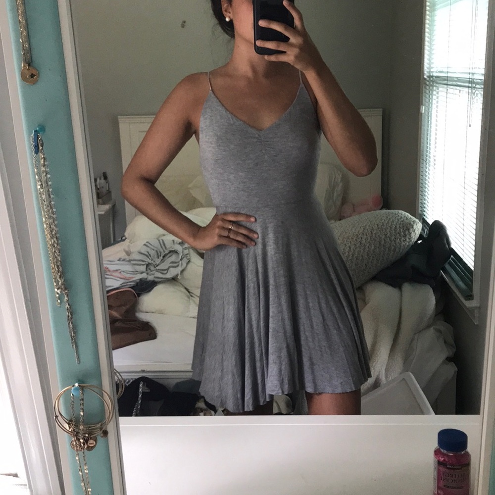 urban outfitters gray dress